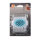  Rubber Hair Vacuum Remover Brush Stainless Steel Lice Comb Pet Grooming Kit for Cleaning Flea