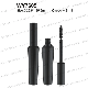  125.2*22.5mm 12ml Black Color Custom High Quality Matte Black Eyelash Brush Mascara Tube Container Lipstick Cosmetic Packing for Make up