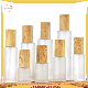 6luxury 15ml 30ml 40ml 100ml Empty Round Frosted Cosmetic Face Lotion Cream Glass Bottle Jar Package