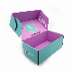  Free Design Cool Purple Cyan Custom Design Cosmetic Start-up Brand Box Package for Shipping