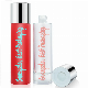  200ml Frosted Glass Toner Bottle Liquid Toner Matte Silver Cap Cosmetic Package