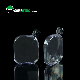 High Quality Empty 100ml 3oz Flat Square Plastic Cosmetic Package with Cap