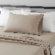  Lightweight Super Soft Easy Care Microfiber Bed Sheet Set - Queen Size Taupe