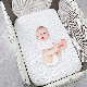 Quilted Fitted Soft Breathable Bamboo Fiber Baby Waterproof Mattress Pad