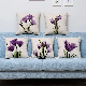  Purple Flower Throw Pillow Cover