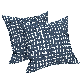  20X20 Polyester Waterproof Outdoor Floor Cushion Cover, All-Weather Protection.