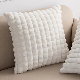 Polyester Cutting Fake Fur Cushion of Cover Seat Throw Sofa Wholesale Pillow