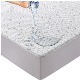 Wholesale Cooling Breathable Waterproof 100% Natural Bamboo Mattress Cover Protector