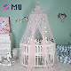 Luxury Good Quality Standing Mosquito Net Canopy for Baby Crib