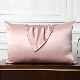  100% Pure Mulberry 22 Momme Zipper Silk Pillowcase with Piping Silk Pillow Case