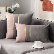 Nordic Light Luxury Bedside Sofa Pillow Waist Cushion Cover Pillowcase