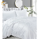  Linen PRO 100% Cotton Plain White Hotel Bedding Set Bed Linen Turkey