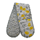  Lemon Double Oven Mitt Heat Resistant Non-Slip Kitchen Gloves Extra Long for Cooking Baking Barbecue Grilling Double Oven Glove