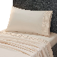  Soft 1800 Bedding Microfiber Sheets Full Size Bed Cream, 3 Pieces Full Size Bed Sheets