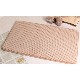  100%Polyester Solid Color Foam Inside Bathroom Carpet
