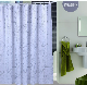  Home Polyester Water Repellent Printed Bath Shower Curtain for Bath Room