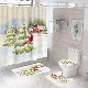 3D Printed Christmas Tree Waterproof Polyester Shower Curtains