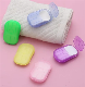  MSDS Mini Pocket Disposable Hand Washing Paper Soap for Travelling Camping Promotion