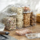  0.9 L Airtight Food Storage Containers Plastic Kitchen and Pantry Organization Canisters for Cereal