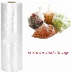 Clear Food Contact Bag for Fruit Clear Plastic Gusseted Bag