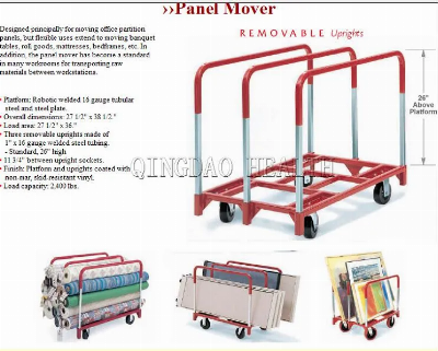 27"X38" Panel Cart (HTC0610) with Removable Handles