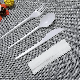 Disposable Bulk Utensil PS Plastic Cutlery of Spoon Fork Knife Set