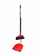  Quick Easy Upright Broom and Dustpan Set Sturdy Long Handled Broom Dustpan Combo Durable Kitchen, Lobby or Office Broom and Dust Pan Brush Perfect