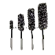 Wheel Brush Kit Tire Brush Set Duster Man Made Wool Fiber Spoke Brush with Soft Grip Flexible Brush Head Car Exhaust brushes