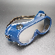 Promotional Low MOQ Light Fog Free Retro Blue Antifog Lab Industrial Safety Glasses with Seal