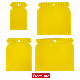  4PCS Auto Body Filler Spreader Applicator Flexible Plastic Spreader Set for Filler Putty Spreading Paint