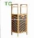  Bamboo Tilt-out Laundry Hamper, Multi-Layer Storage Laundry Basket Wooden Bamboo Laundry Sorter Bamboo Laundry Laundry Hamper