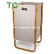  Bamboo Laundry Hamper with Carry Handles Large Foldable Clothes Basket Storage