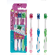  Premium Adult Customized Manual Tooth Brush Wholesale OEM Logo DuPont Bristles Plastic Toothbrush 3 in 1