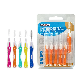  Cheap Price L-Shape I-Shape FDA Approved From China Portable Good Oral Health Plastic Product Dental Floss Tooth Brush Interdental Brush