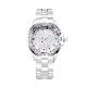  Custom Logo Quality Fashion Jewelry Mother of Pearl Stone-Studded Dial Stainless Steel Japan Miyota 2305 Movement Women/Lady Gift Quartz Wrist Watches