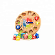 Intelligent Kids Teaching Aids Children DIY Wooden Clock