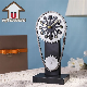  Hot Sale Battery Powered Home Decoration Gear Clock Office Desktop Wall Decor