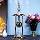 Wholesale Custom Classic Fashion Mute Clock Decoration Gray Jade Table Clock for Home Decoration Pieces