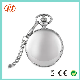  Custom Dial Wholesale IP Plating Golden Pocket Watch with Chain