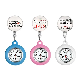  ICEN Retractable Hospital Nurse Doctor Pocket Watch Hang Clips Badge Reel Quartz Nurse Watch