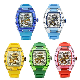  Top Luxury Brand Men Business Wristwatch Waterproof Auto Mechanical Watch Minimalist Classic Stainless Steel Watches with Rubber Strap