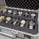  Custom Cajas PARA Relojes Packaging Travel Storage Luxury Watch Boxes Case Aluminium Watch Suitcase