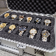  Custom Cajas PARA Relojes Packaging Travel Storage Luxury Watch Boxes Case Aluminium Watch Suitcase