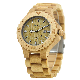  Handmade Fashionable Reloj OEM Wrist Watch Custom Logo Wood Luxury Watches for Mens Quartz Watch Make Your Own Gshock