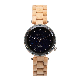  Bewell Handmade Healthy Maple Wood Japan Quartz Movement Analog Watch