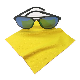 Custom Embossed Logo Microfiber Sunglass Cleaning Cloth