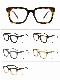  High Quality Acetate Square and Rectangle Spectacle Prescription Frame