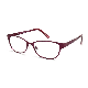  France and Italy Female Full Stainless Steel Metal Frame Brand Ultra-Thin Full Frame Women Optical Frames