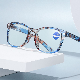  Newest China Eyeglass Frames Manufacturers Plastic Bright Color Design Ladies Cheap Wholesales in Stock Women Anti Blue Light Reading Glasses