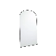  Customized Aluminium Sheet Metal Fabrication Stainless Steel Gold Black Large Arched Wall Window Decorative Floor Stand Mirror Frame